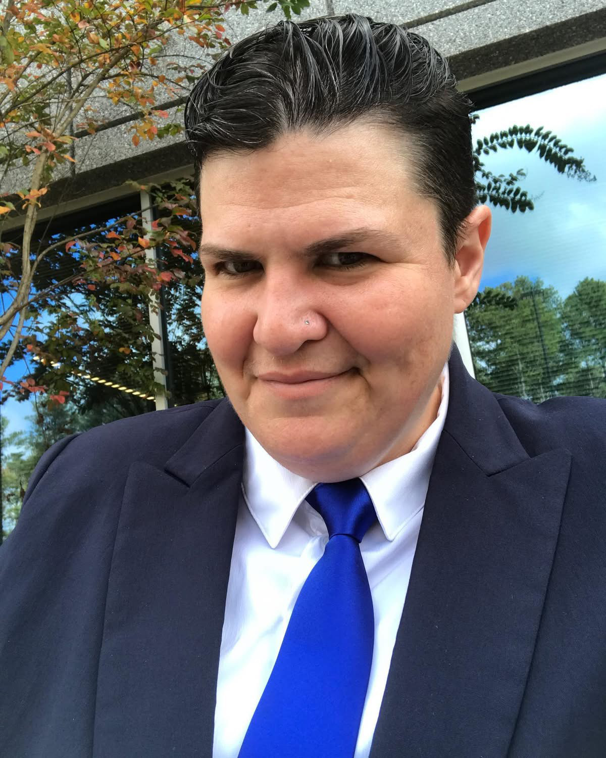 headshot flipped facing right